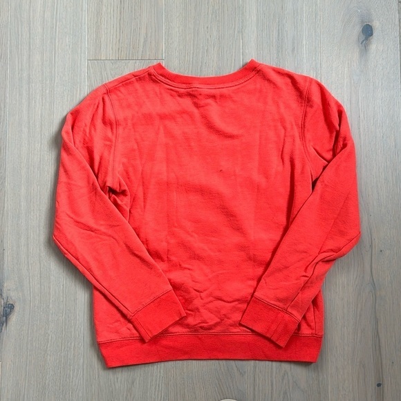 VS PINK Orange Oversized Sweatshirt - Picture 3 of 5